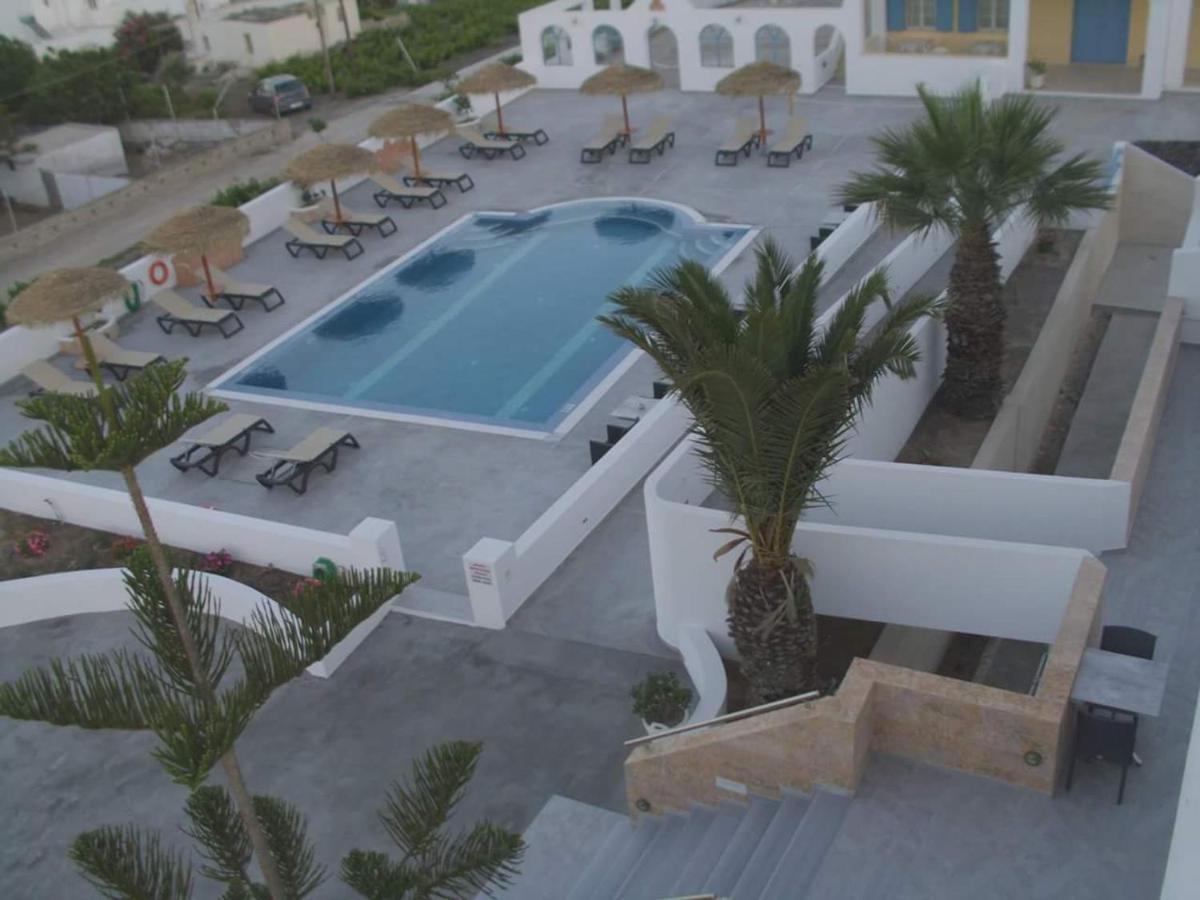 Nikos Hotel Karterádosz Kültér fotó