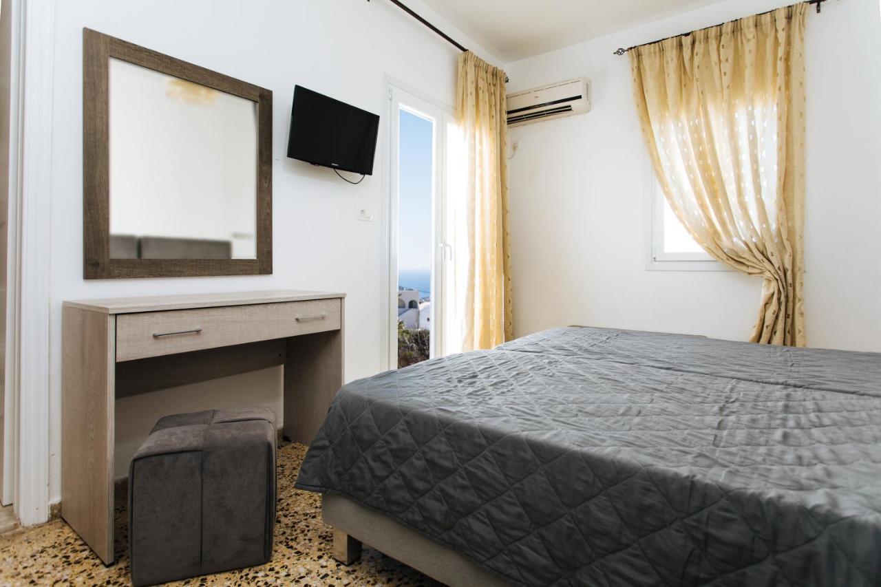Nikos Hotel Karterádosz Kültér fotó