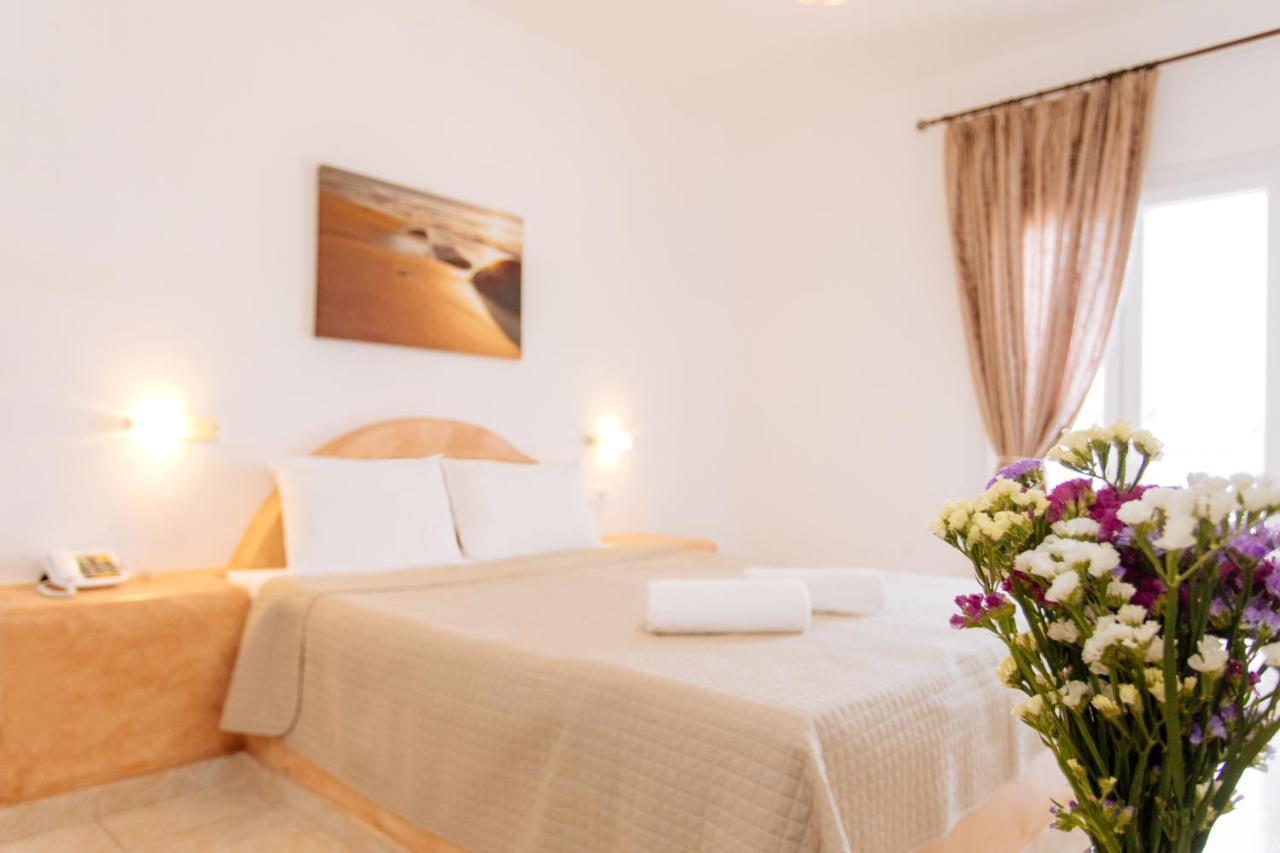 Nikos Hotel Karterádosz Kültér fotó