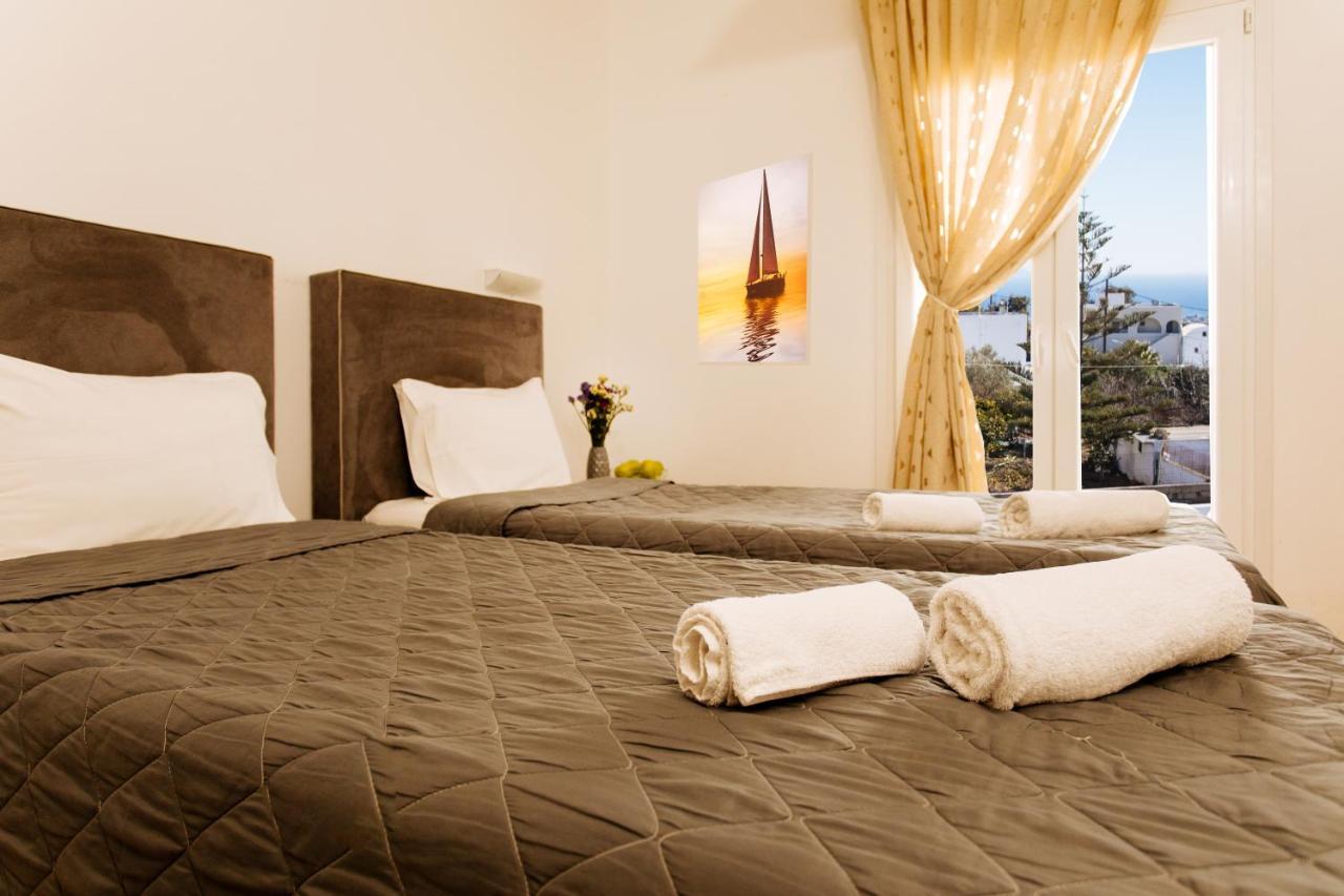 Nikos Hotel Karterádosz Kültér fotó