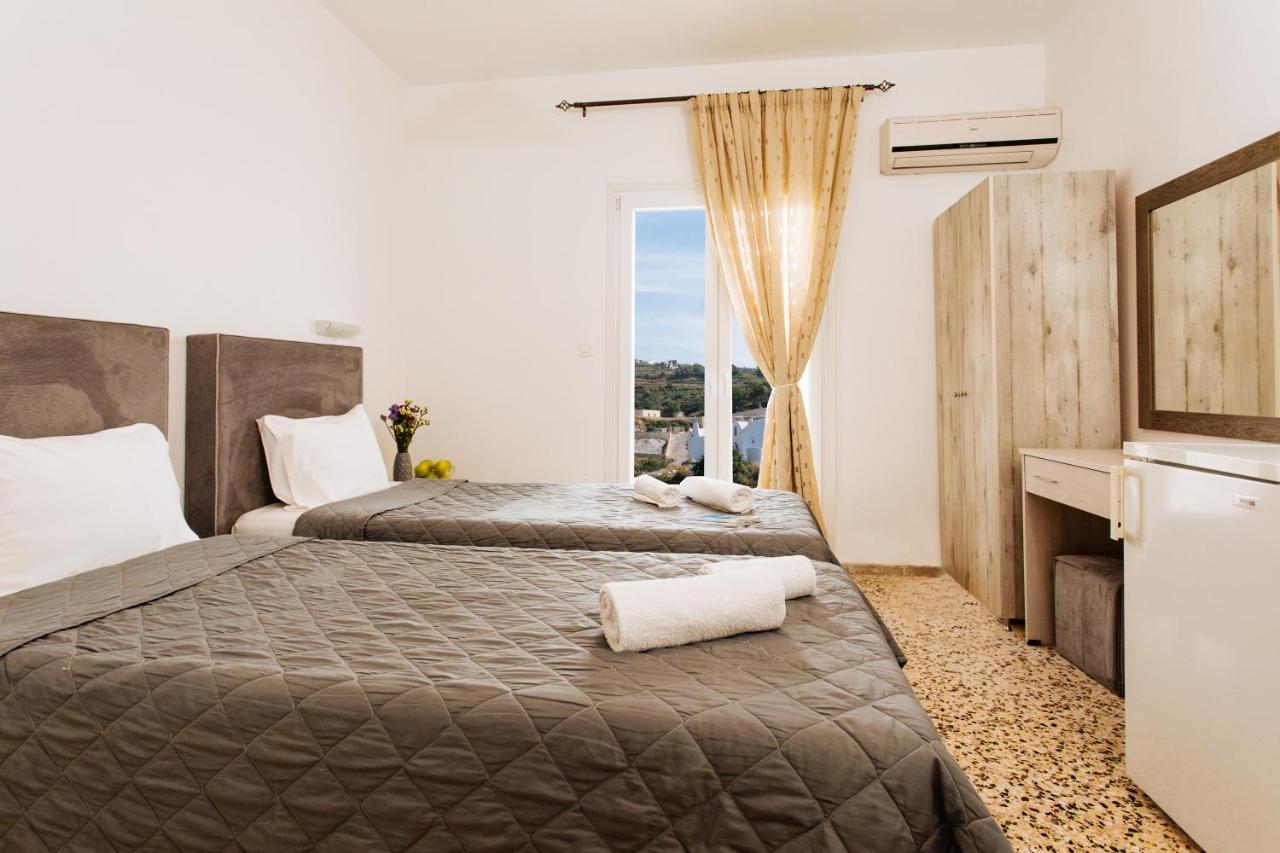 Nikos Hotel Karterádosz Kültér fotó