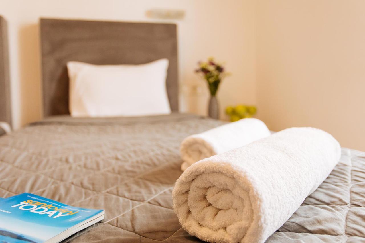 Nikos Hotel Karterádosz Kültér fotó