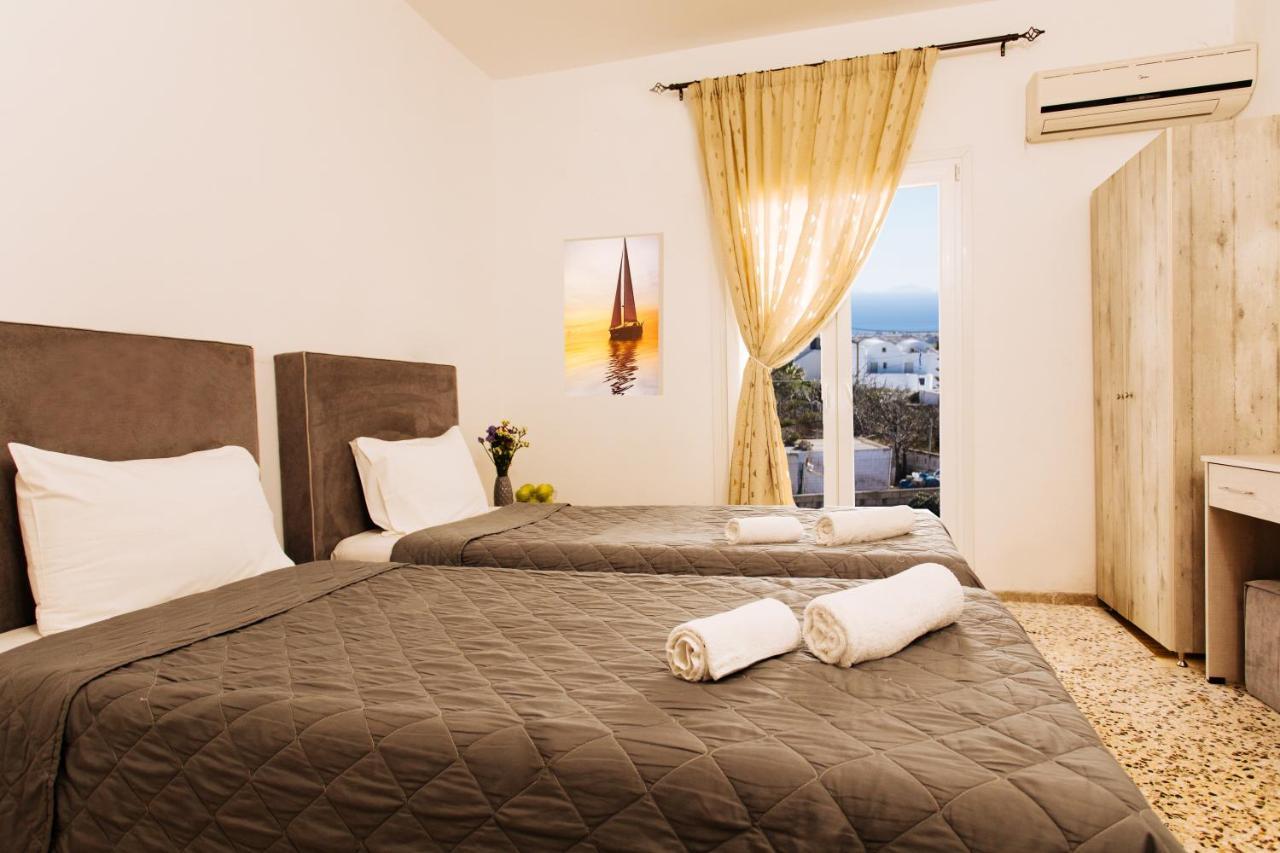 Nikos Hotel Karterádosz Kültér fotó