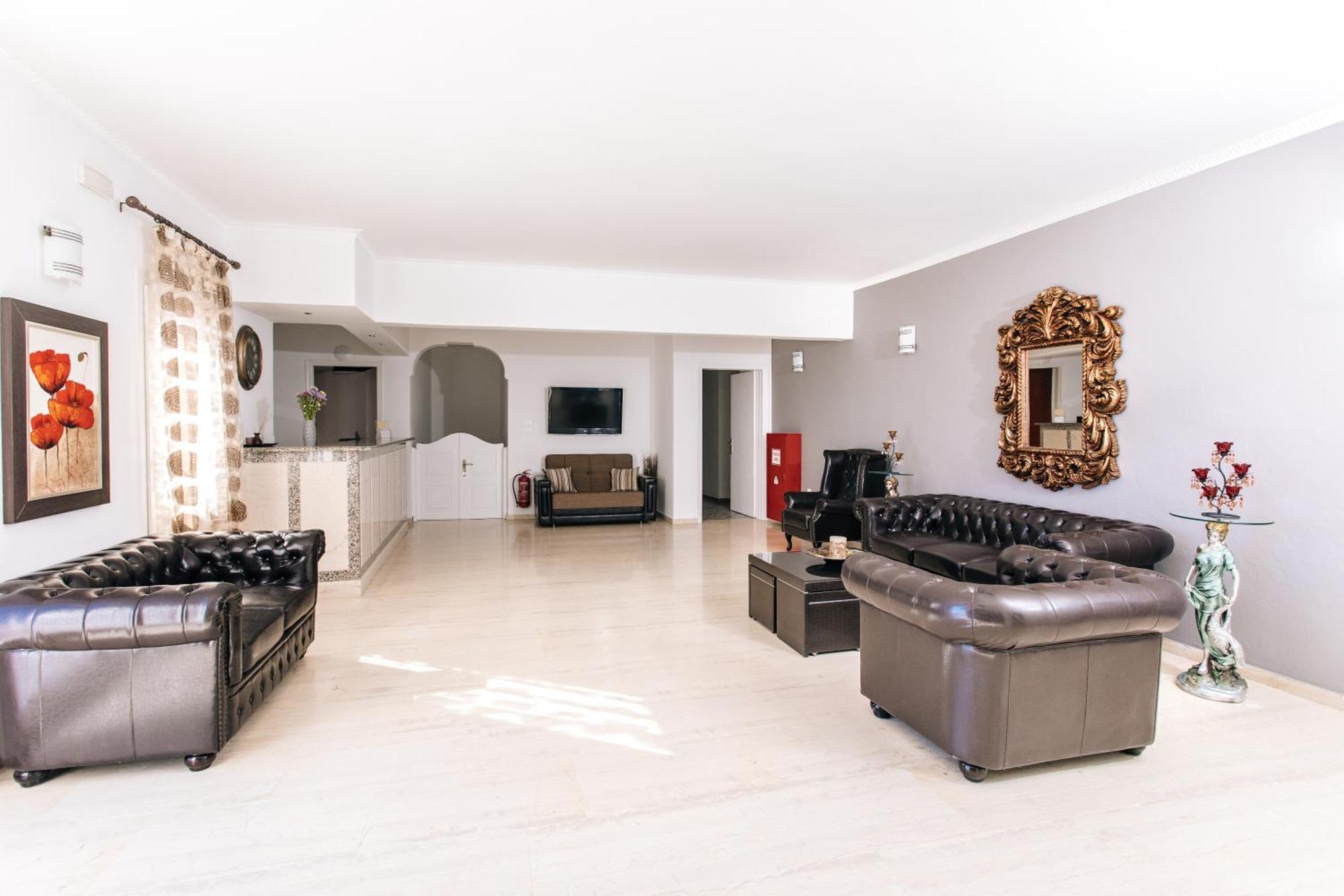 Nikos Hotel Karterádosz Kültér fotó