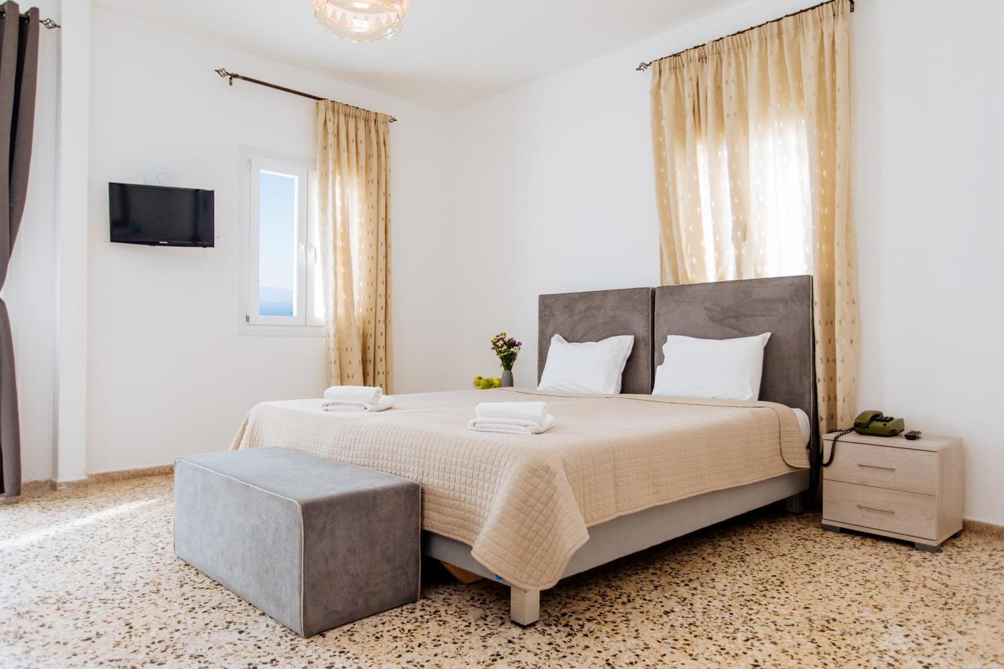 Nikos Hotel Karterádosz Kültér fotó
