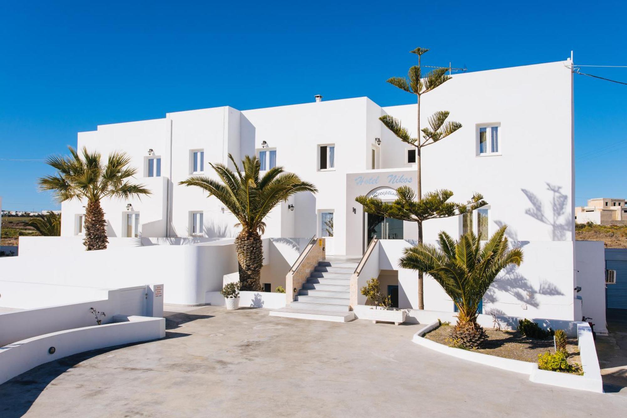 Nikos Hotel Karterádosz Kültér fotó