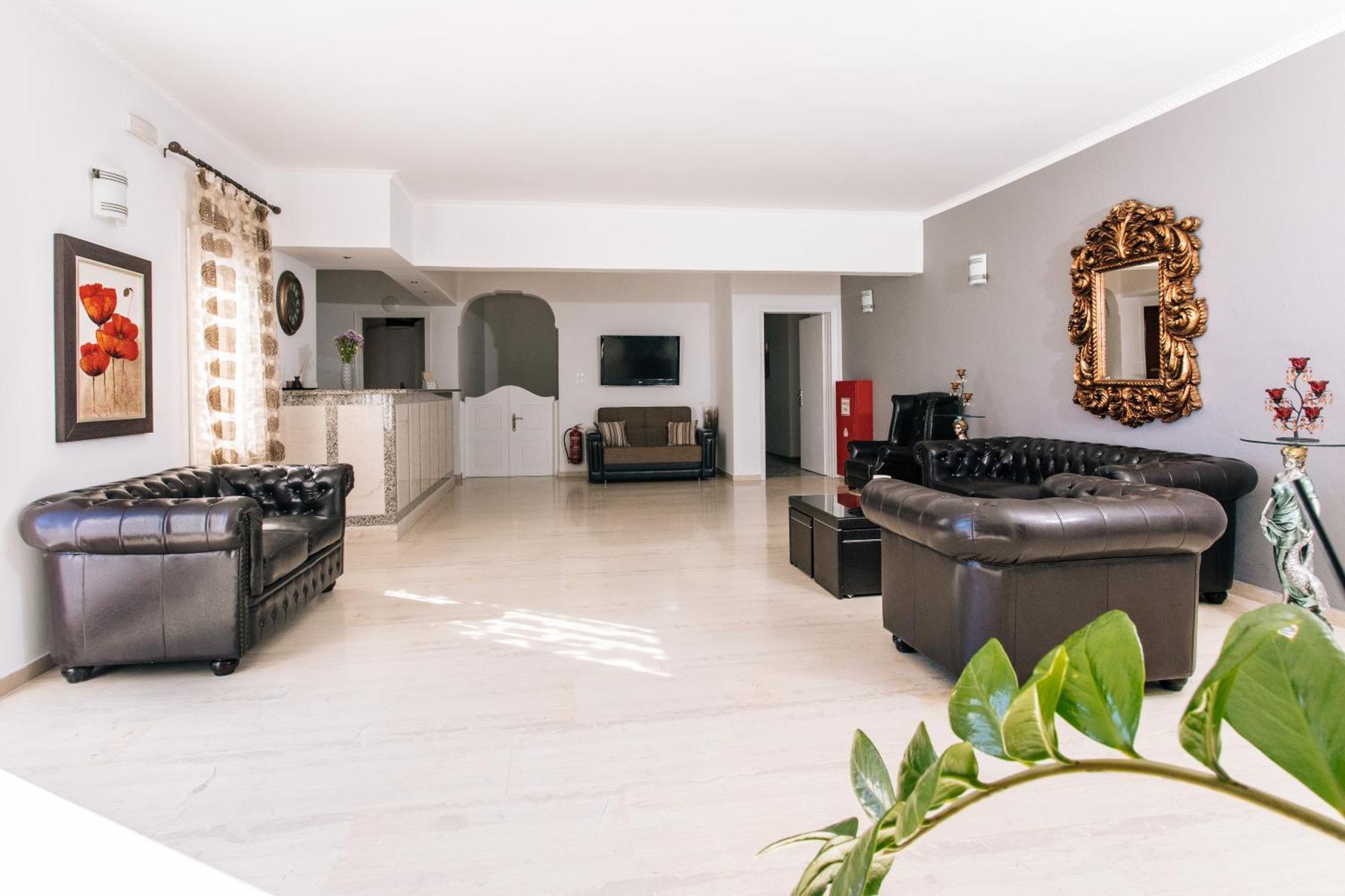 Nikos Hotel Karterádosz Kültér fotó