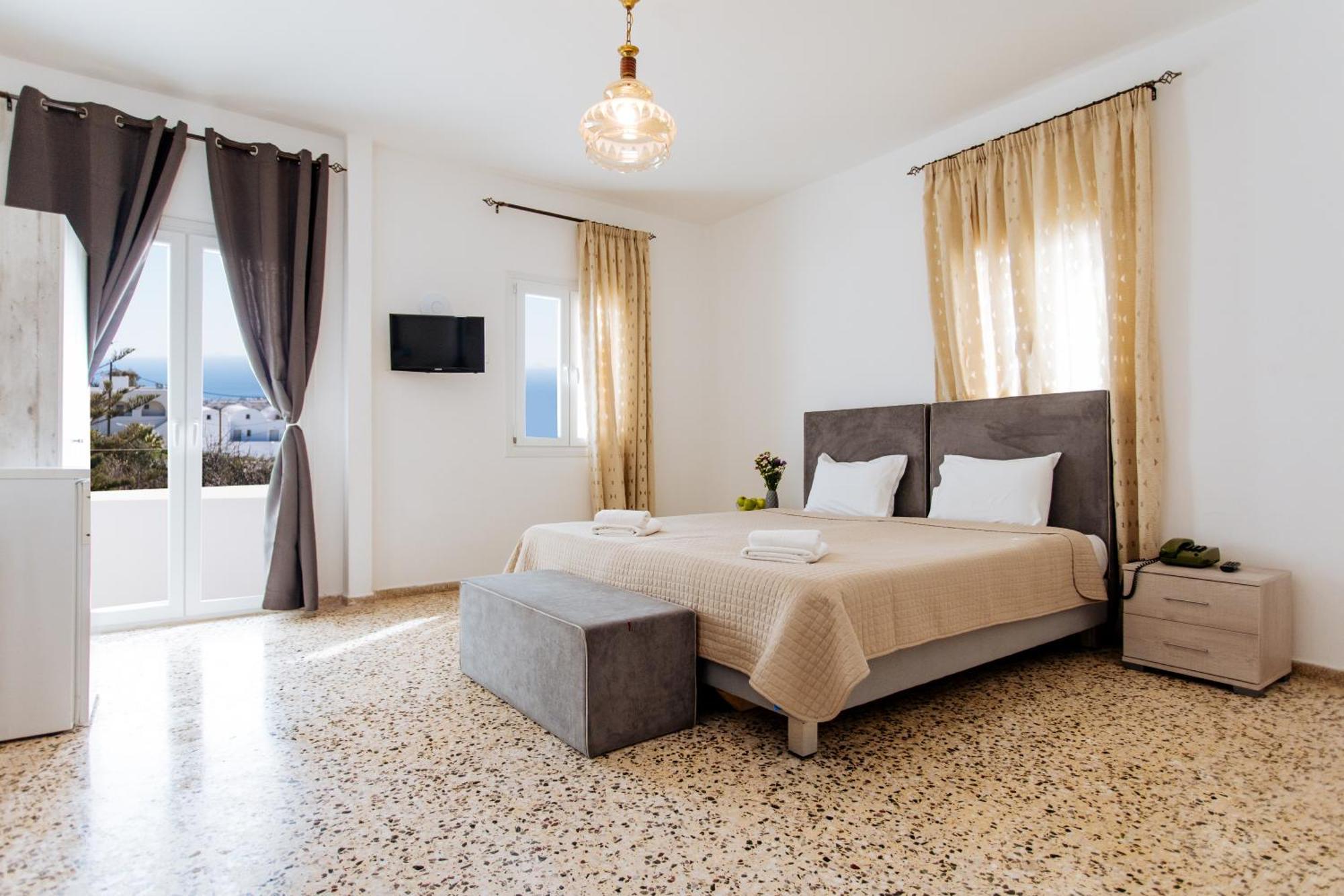 Nikos Hotel Karterádosz Kültér fotó